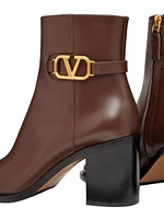 VLogo Signature Calfskin Ankle Boots 75MM