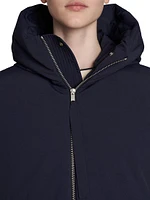 Hooded Zip-Up Vest