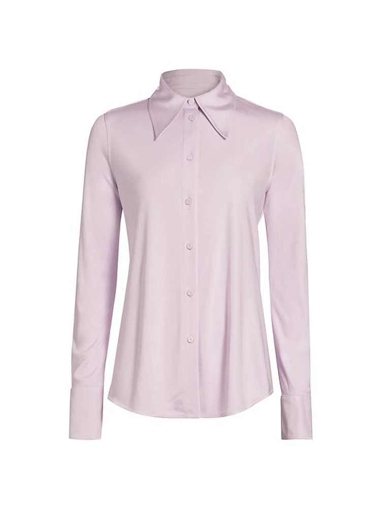 Long-Sleeve Button-Up Shirt
