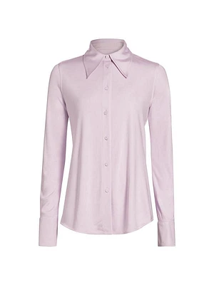 Long-Sleeve Button-Up Shirt