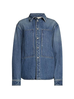 Relaxed Fit Denim Shirt