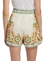 Players Pinball Linen Shorts