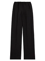 Drawstring Wide-Leg Pants