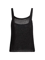 Metallic Knit Tank