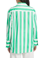 Cabana Stripe Cotton Shirt