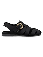 Alfie Leather Fisherman Sandals