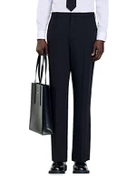 Wool Suit Trousers