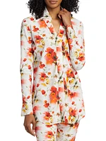 Atena Floral Slim-Fit Shirt