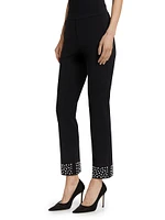 Tuxedo Stripe Straight Pants