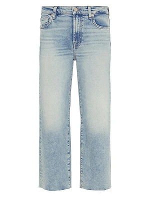 Alexa Cropped Wide-Leg Jeans