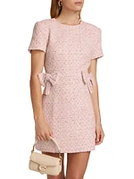 Jessica Tweed Bow Minidress