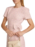 Jessica Tweed Bow Minidress