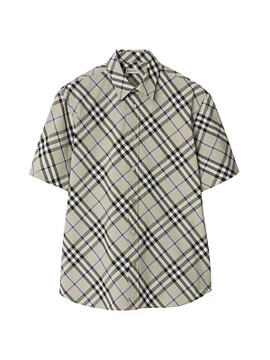 Check Cotton Shirt