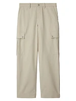 Cotton-Blend Cargo Pants