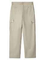 Cotton-Blend Cargo Pants