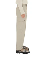 Cotton-Blend Cargo Pants