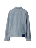 EKD Denim Button-Front Shirt Jacket