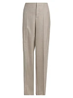 Wool Oversized Trousers