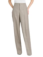 Wool Oversized Trousers