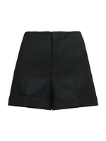 Wool Trouser Shorts