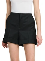 Wool Trouser Shorts