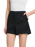 Wool Trouser Shorts