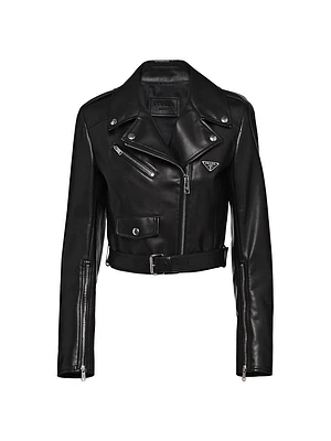 Nappa Leather Biker Jacket