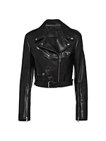 Nappa Leather Biker Jacket