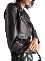 Nappa Leather Biker Jacket