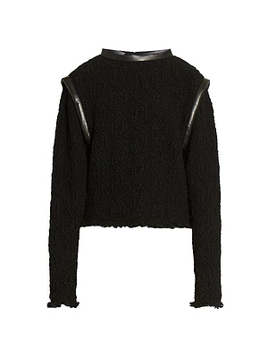 Ladiva Wool-Blend Crewneck Sweater