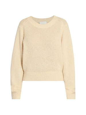 Lusia Silk-Blend Crewneck Sweater