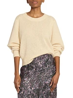 Lusia Silk-Blend Crewneck Sweater