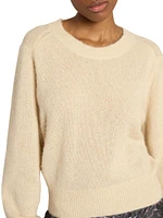 Lusia Silk-Blend Crewneck Sweater