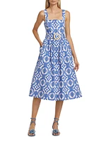 Candace Cotton Midi-Dress