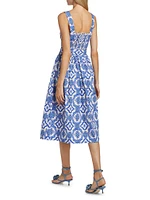 Candace Cotton Midi-Dress