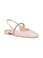 Stefanie Leather Slingback Flats