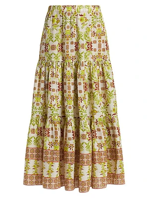 Melanie Floral Maxi Skirt