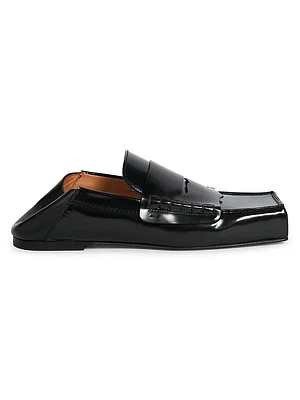 Les Mocassins Carre Leather Loafers