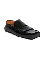 Les Mocassins Carre Leather Loafers