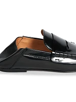 Les Mocassins Carre Leather Loafers