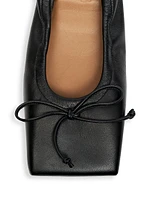 Les Ballerines Leather Ballet Flats