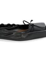 Les Ballerines Leather Ballet Flats