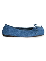 Les Ballerines Denim Ballet Flats