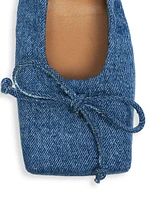 Les Ballerines Denim Ballet Flats