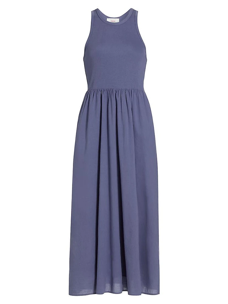 Flynn Cotton Sleeveless Maxi Dress