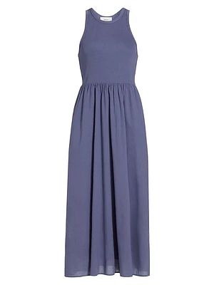 Flynn Cotton Sleeveless Maxi Dress