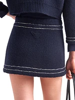 Cashmere Miniskirt