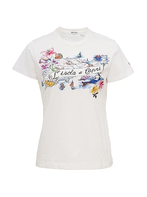 Capri Island Cotton T-Shirt