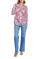 Carrie Paisley Cotton Shirt