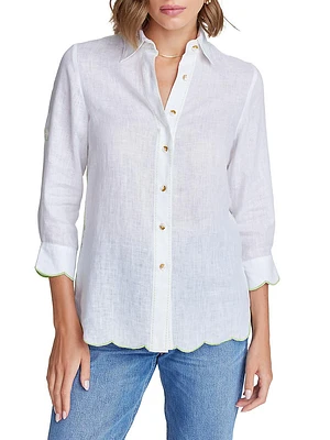 Hadley Cocktail Linen Shirt